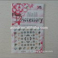 Nail art water transfer sticker/ water transfer printing nail sticker/glow in the dark nail sticker for girl